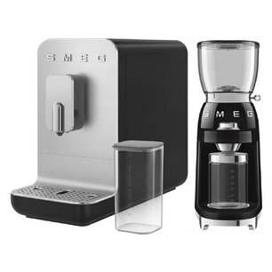 Smeg Collezione (кофемашина BCC13BLMEU + кофемолка CGF11BLEU) фото в Новосибирске