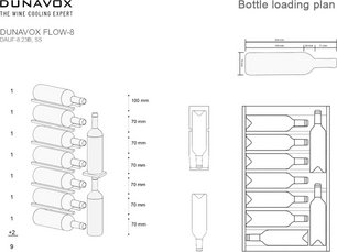 Винный шкаф Dunavox DAUF-8.23SS фото 3 в Новосибирске