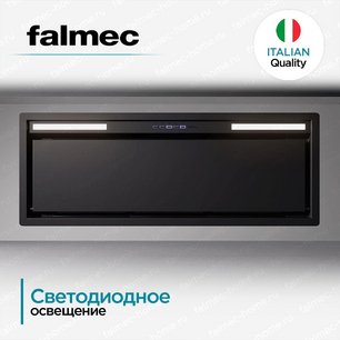 Встраиваемая вытяжка Falmec GRUPPO INCASSO PLUS 70 BK фото 3 в Новосибирске