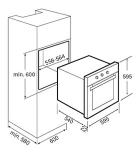 Духовой шкаф Teka HE 610 BLACK фото 2 в Новосибирске