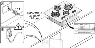 Газовая варочная панель Barazza 1PMD70 фото 2 в Новосибирске