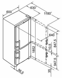 Холодильник Liebherr SBNes 3210 Premium NoFrost фото 3 в Новосибирске