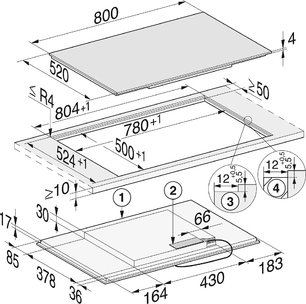Варочная панель Миле KM 7575 FL фото 4 в Новосибирске Варочная панель Miele KM 7575 FL фото 4 в Новосибирске