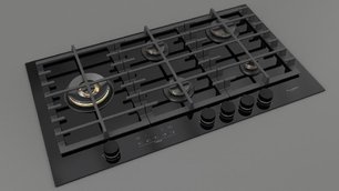 Варочная панель Фулгор Милано FCLH 905 G T WK BK фото 3 в Новосибирске Варочная панель Fulgor Milano FCLH 905 G T WK BK фото 3 в Новосибирске