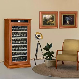 Винный шкаф Meyvel MV69-WA1-C (Almond) фото 2 в Новосибирске