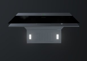 Вытяжка Faber ONYX-V BK GLASS/X A90 фото 4 в Новосибирске