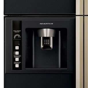 Холодильник Hitachi R-W722FPU1X GBK черное стекло фото 3 в Новосибирске