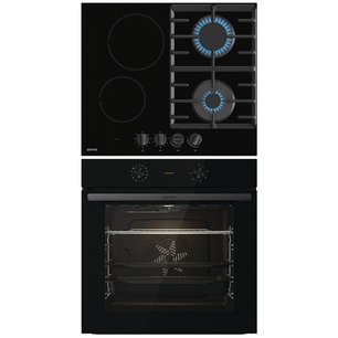 Gorenje (варочная панель GCE691BSC + духовой шкаф BO6717E03BG) фото в Новосибирске