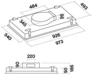 Встраиваемая вытяжка FALMEC STELLA PLUS IS. 90 BLACK фото 3 в Новосибирске Встраиваемая вытяжка FALMEC STELLA PLUS IS. 90 BLACK фото 3 в Новосибирске