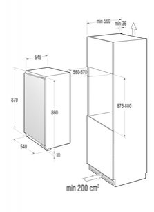 Однокамерный холодильник Gorenje Plus GDR 67088 B фото 3 в Новосибирске