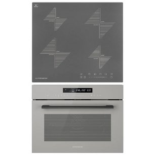 Kuppersberg (варочная панель ICS 604 GR + духовой шкаф KMW 694 GR) фото в Новосибирске
