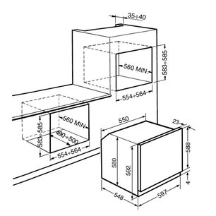 Духовой шкаф Smeg SFP120B фото 3 в Новосибирске