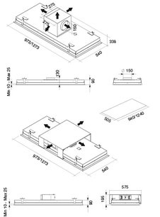 Встраиваемая вытяжка FALMEC STELLA PLUS IS.120 STAINLESS STEEL фото 4 в Новосибирске Встраиваемая вытяжка FALMEC STELLA PLUS IS.120 STAINLESS STEEL фото 4 в Новосибирске