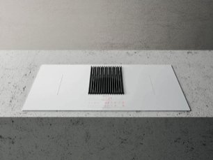 Варочная панель с вытяжкой Элика NIKOLATESLA LIBRA WH/F/83 фото в Новосибирске Варочная панель с вытяжкой Elica NIKOLATESLA LIBRA WH/F/83 фото в Новосибирске