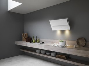Вытяжка Фалмек VERSO 85 WHITE фото 3 в Новосибирске Вытяжка Falmec VERSO 85 WHITE фото 3 в Новосибирске