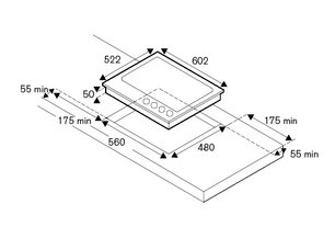 Варочная панель Bertazzoni P604LHERNE фото 4 в Новосибирске