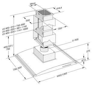 Вытяжка Gaggenau AH 400-131 фото 3 в Новосибирске
