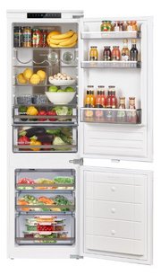 Встраиваемый холодильник Maunfeld MBF17754NFWHGR LUX Inverter фото в Новосибирске