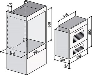Духовой шкаф Restart ELF037 Stainless-Steel фото 3 в Новосибирске