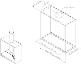 Встраиваемая вытяжка Смег KSG9P4MB фото 3 в Новосибирске Встраиваемая вытяжка Smeg KSG9P4MB фото 3 в Новосибирске