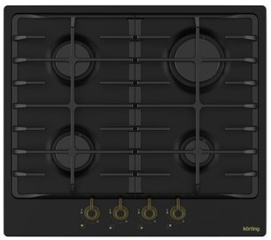 Газовая варочная панель Кертинг HG 645 CRN фото в Новосибирске Газовая варочная панель Korting HG 645 CRN фото в Новосибирске