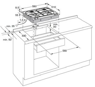 Варочная панель Гаггенау KG 260-234 фото 2 в Новосибирске Варочная панель Gaggenau KG 260-234 фото 2 в Новосибирске