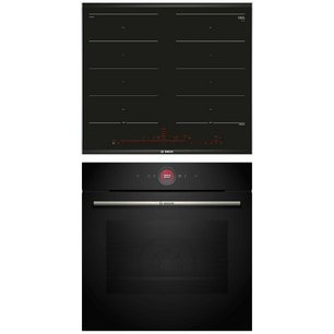 Bosch (варочная панель PXX675DC1E + духовой шкаф HBG 7721B1) фото в Новосибирске