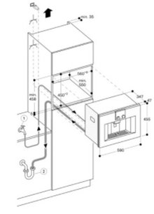 Встраиваемая кофемашина Гаггенау CM 470-102 фото 2 в Новосибирске Встраиваемая кофемашина Gaggenau CM 470-102 фото 2 в Новосибирске