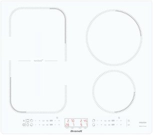 Индукционная варочная панель Брандт BPI264HSW фото в Новосибирске Индукционная варочная панель Brandt BPI264HSW фото в Новосибирске