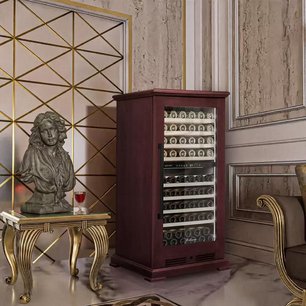 Винный шкаф Meyvel MV99PRO-KBT2 (Спелая вишня) фото 2 в Новосибирске