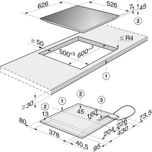 Независимая варочная панель Миле KM 6116 фото 2 в Новосибирске Независимая варочная панель Miele KM 6116 фото 2 в Новосибирске