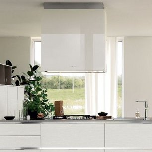 Вытяжка Falmec LAGUNA IS STEEL 60 WHITE фото 4 в Новосибирске