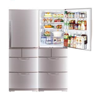 Холодильник Mitsubishi Electric MR-BXR538W-N-R фото 2 в Новосибирске