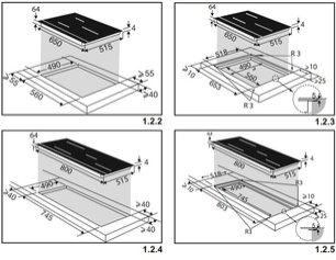 Варочная панель Де Дитрих DPI7688XT фото 4 в Новосибирске Варочная панель De Dietrich DPI7688XT фото 4 в Новосибирске