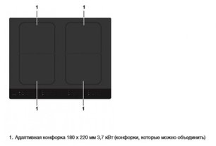 Индукционная варочная панель Аско HI1655MF фото 3 в Новосибирске Индукционная варочная панель Asko HI1655MF фото 3 в Новосибирске