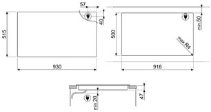 Варочная панель Смег SIA1963D фото 3 в Новосибирске Варочная панель Smeg SIA1963D фото 3 в Новосибирске
