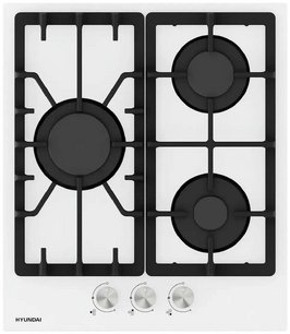 Газовая варочная панель Hyundai HHG 4333 WG фото в Новосибирске