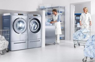 Стиральная машина Miele PW 6080 Vario LP RU сталь фото 3 в Новосибирске
