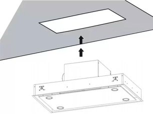 Встраиваемая вытяжка Smeg KSCB90XE фото 3 в Новосибирске