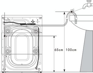 Стирально-сушильная машина Korting KWD 60DS12106 фото 4 в Новосибирске