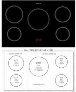 Варочный центр Lofra RSD96MFTE/5I Br фото 2 в Новосибирске