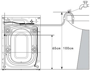 Стирально-сушильная машина Korting KWD 60DV107 фото 4 в Новосибирске