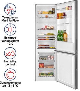 Холодильник Maunfeld MFF200NFSE фото 2 в Новосибирске