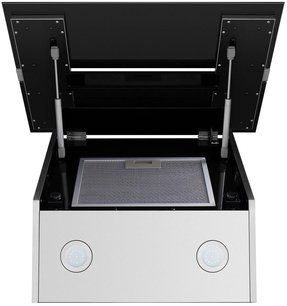 Вытяжка Маунфилд MERSEY 50 Inox Glass black фото 3 в Новосибирске Вытяжка Maunfeld MERSEY 50 Inox Glass black фото 3 в Новосибирске