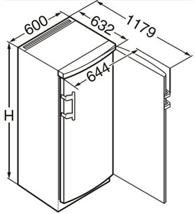 Морозильник Либхер G 2433 Comfort SuperFrost фото 4 в Новосибирске Морозильник Liebherr G 2433 Comfort SuperFrost фото 4 в Новосибирске