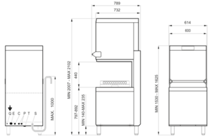 Посудомоечная машина Smeg CWC511D фото 2 в Новосибирске