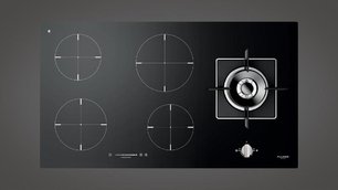 Варочная панель Фулгор Милано FCH 905 ID TS G DWK BK фото 2 в Новосибирске Варочная панель Fulgor Milano FCH 905 ID TS G DWK BK фото 2 в Новосибирске