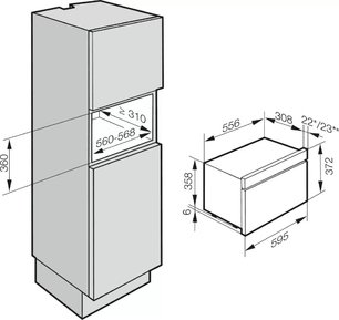 Пароварка Miele DG6030 EDST/CLST сталь фото 3 в Новосибирске