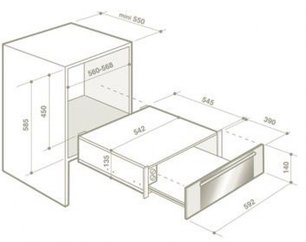 Подогреватель De Dietrich DWD 1114 B фото 2 в Новосибирске