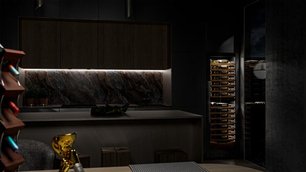 Винный шкаф Meyvel MV110-KST2 (Slim) фото 3 в Новосибирске